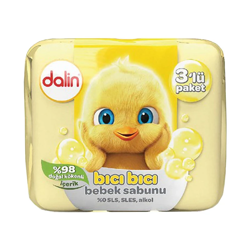 پک صابون بچه دالین 3 عددی