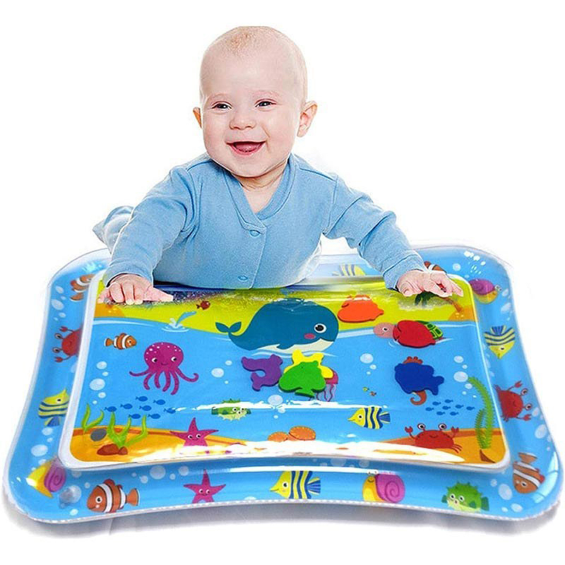 تشک آبی واترمت بازی نوزاد (Baby Water Play Mat) مدل Ocean مناسب بالای 3 ماه