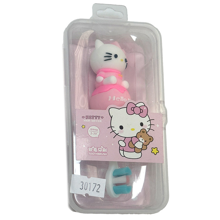 مسواک کودک طرح Hello Kitty و Cinnamoroll