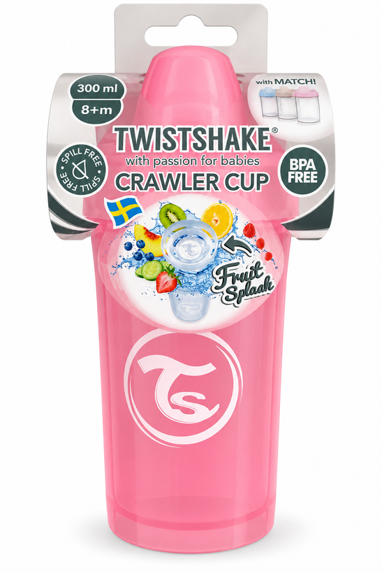 لیوان آموزشی Twistshake Crawler Cup حجم 300 میلیلیتر مناسب بالای 8 ماه